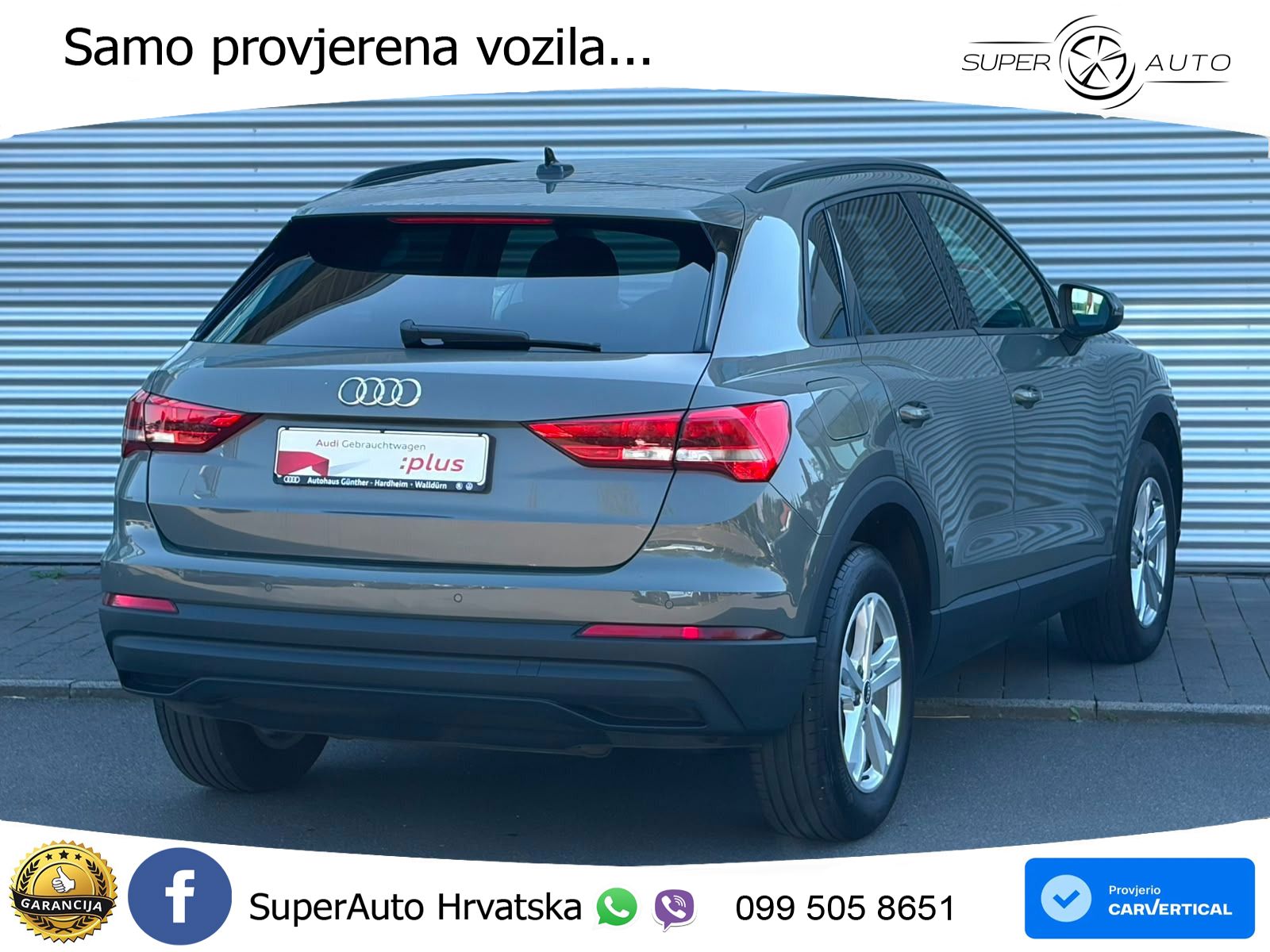 Audi Q3 45 TFSIe (245 KS) S tronic LED+GR SJED+ACC