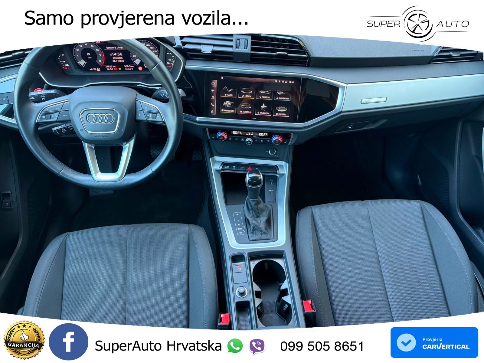 Audi Q3 45 TFSIe (245 KS) S tronic LED+GR SJED+ACC