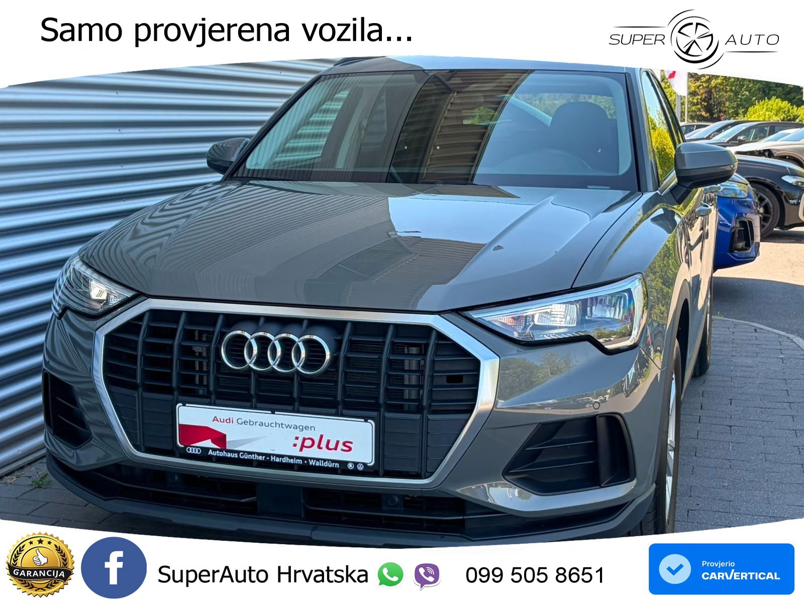 Audi Q3 45 TFSIe (245 KS) S tronic LED+GR SJED+ACC