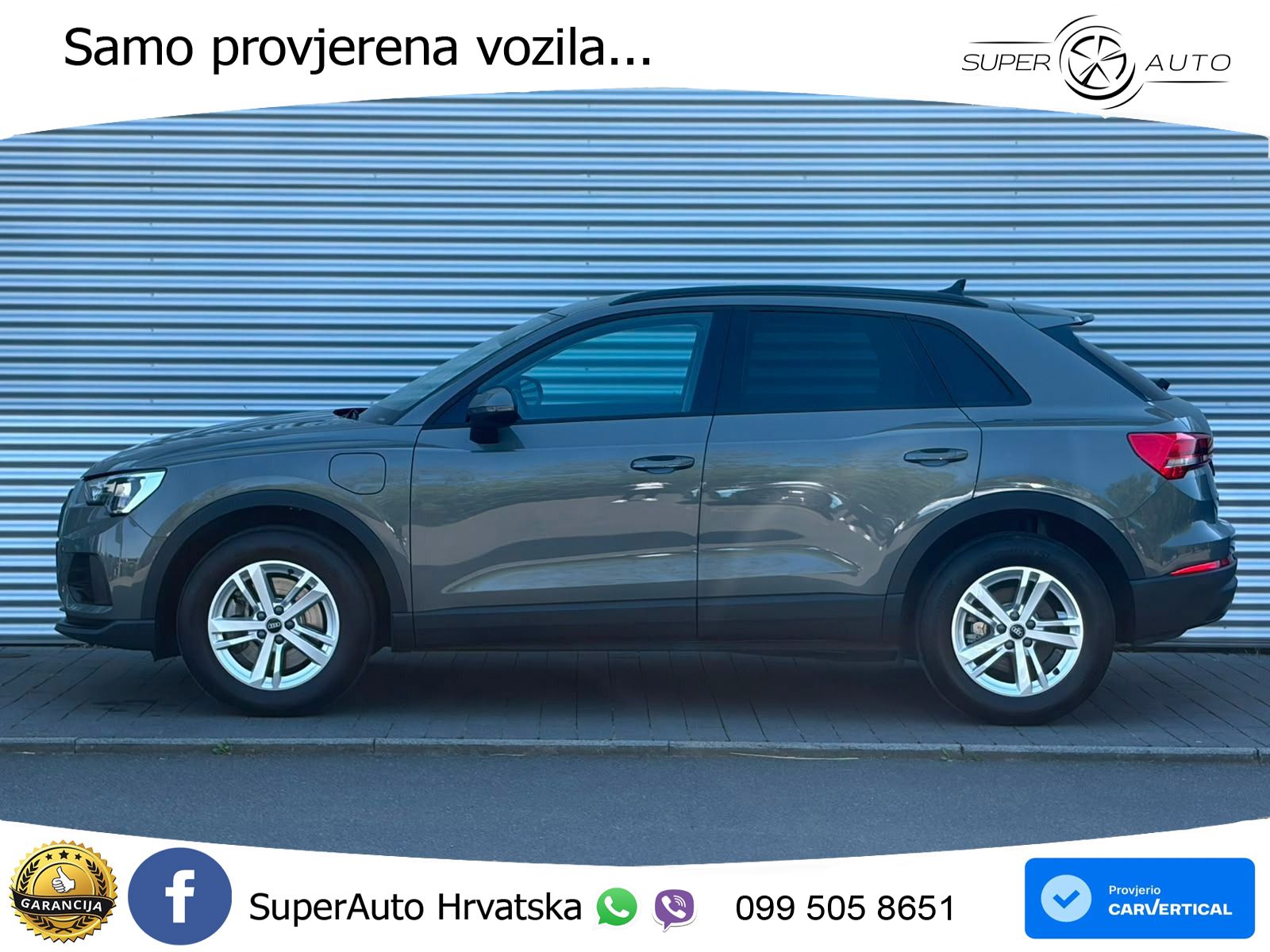 Audi Q3 45 TFSIe (245 KS) S tronic LED+GR SJED+ACC