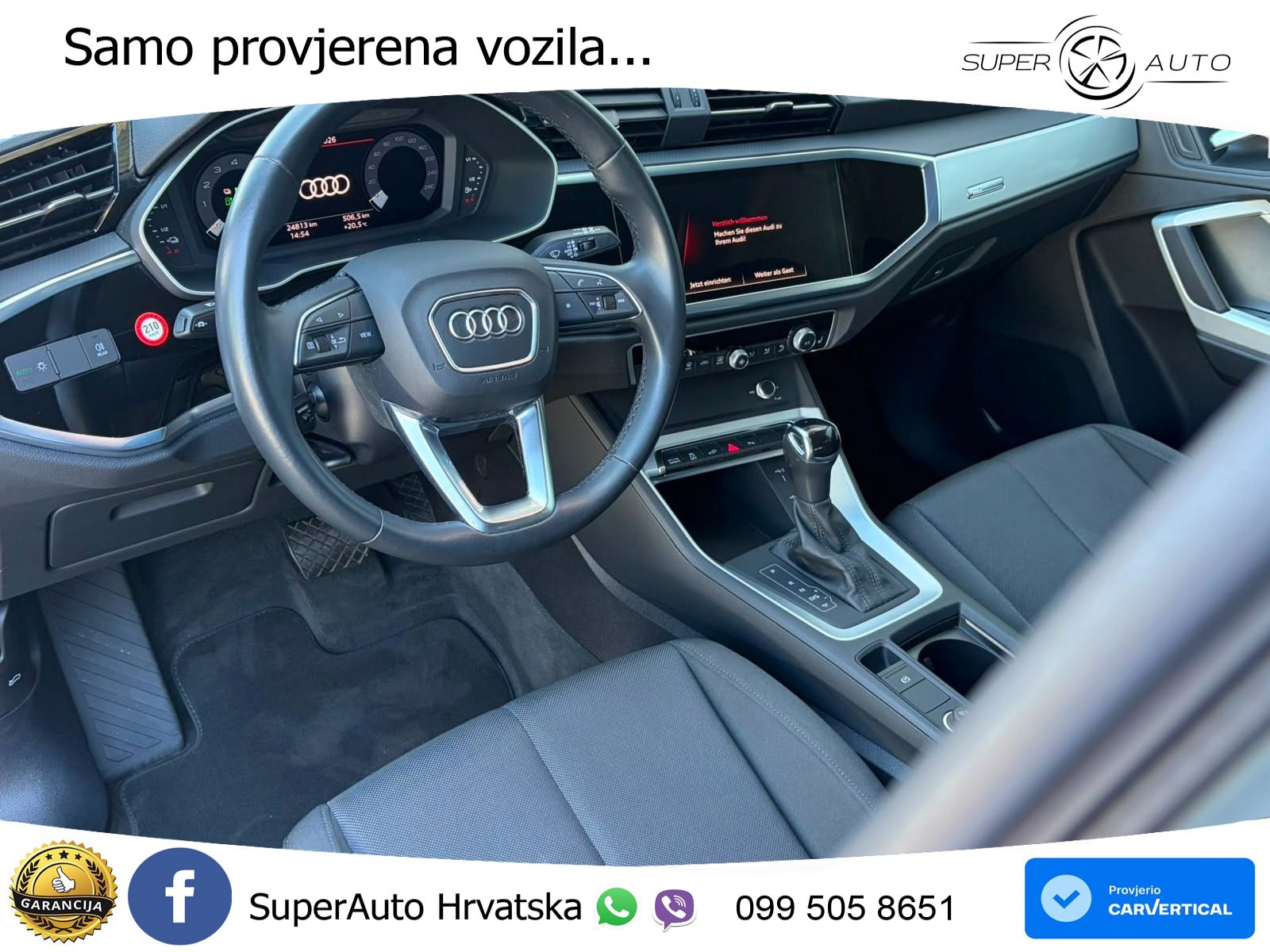 Audi Q3 45 TFSIe (245 KS) S tronic LED+GR SJED+ACC