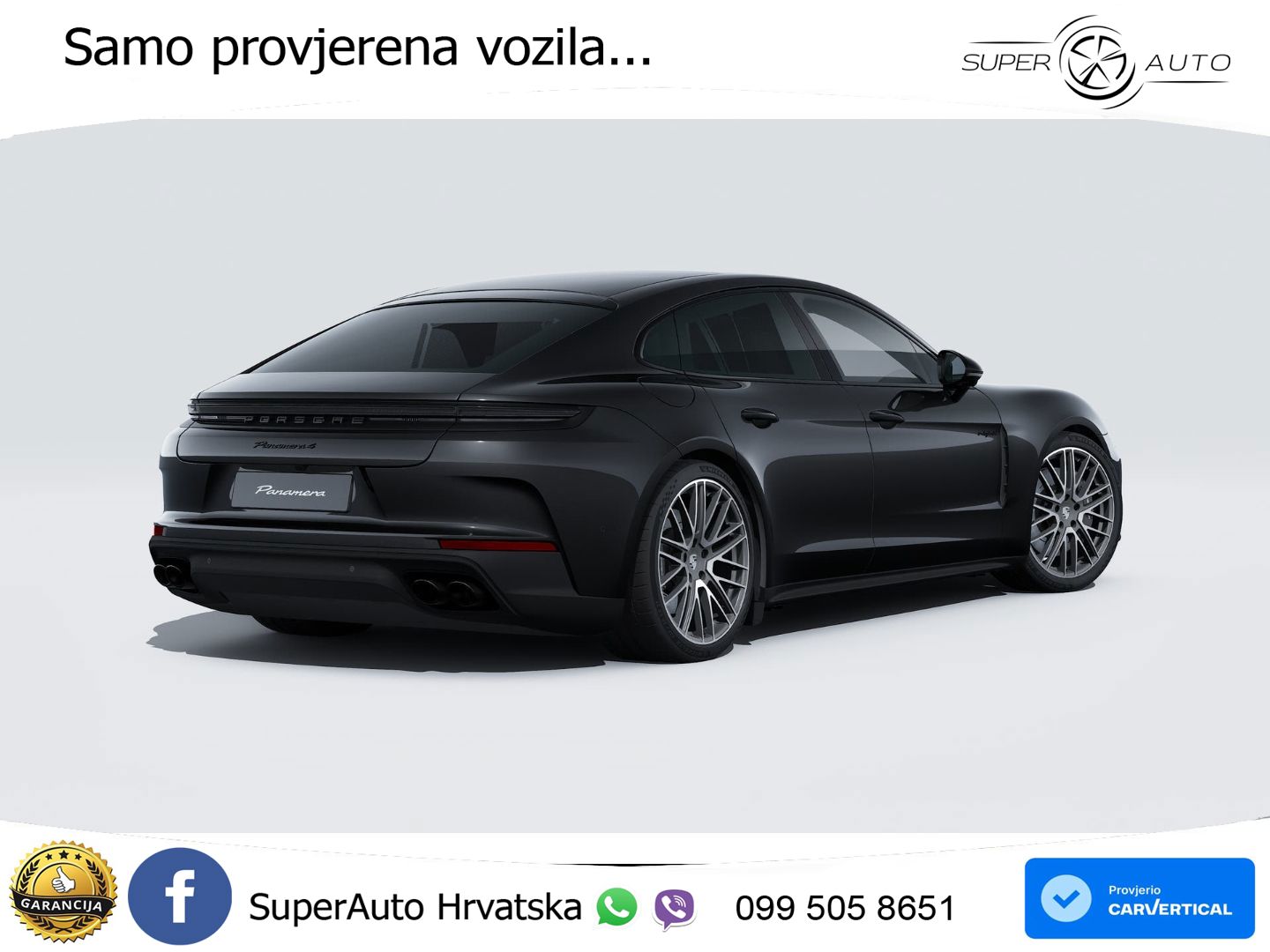 Porsche Panamera 4 2.9 V6 (470 KS) E-Hybrid PDK ZRAČNI+ACC+GR SJED+KAM+PANO