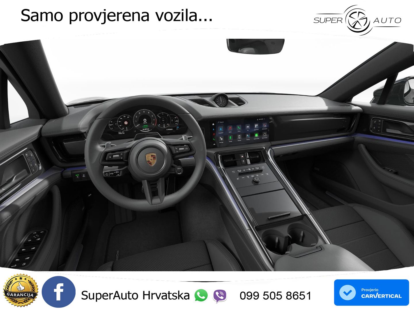 Porsche Panamera 4 2.9 V6 (470 KS) E-Hybrid PDK ZRAČNI+ACC+GR SJED+KAM+PANO