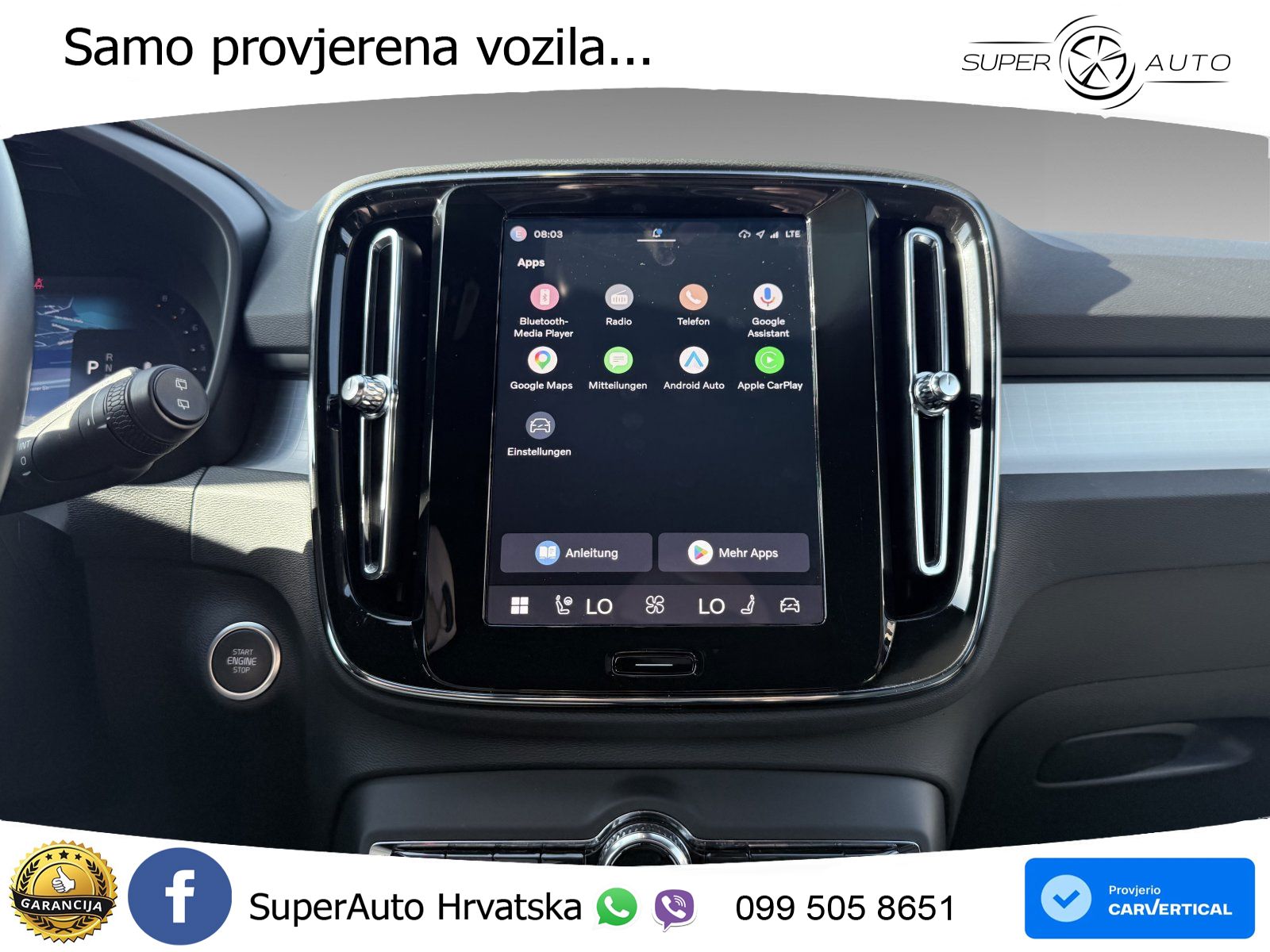 Volvo XC40 2.0 B3 163 KS Automatic LED+GR SJED+ACC