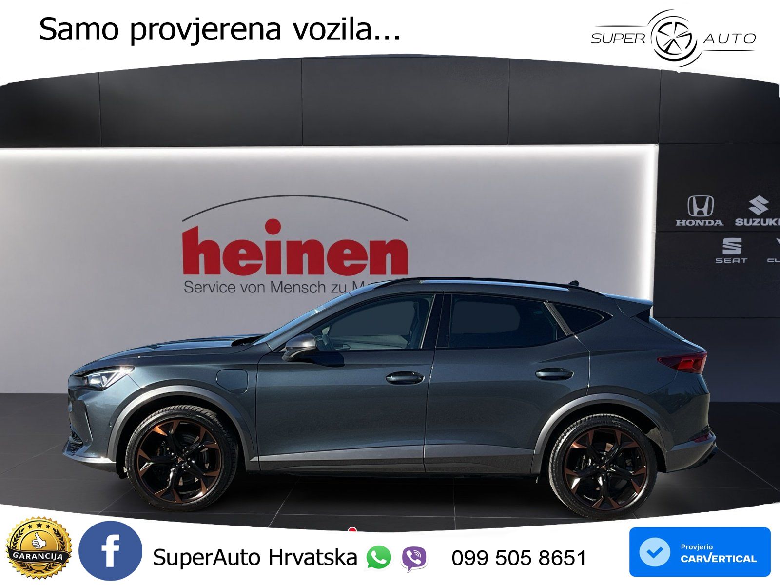 Cupra Formentor 1.4 TSI (245 KS) e-Hybrid DSG VZ LED+GR SJED+ACC