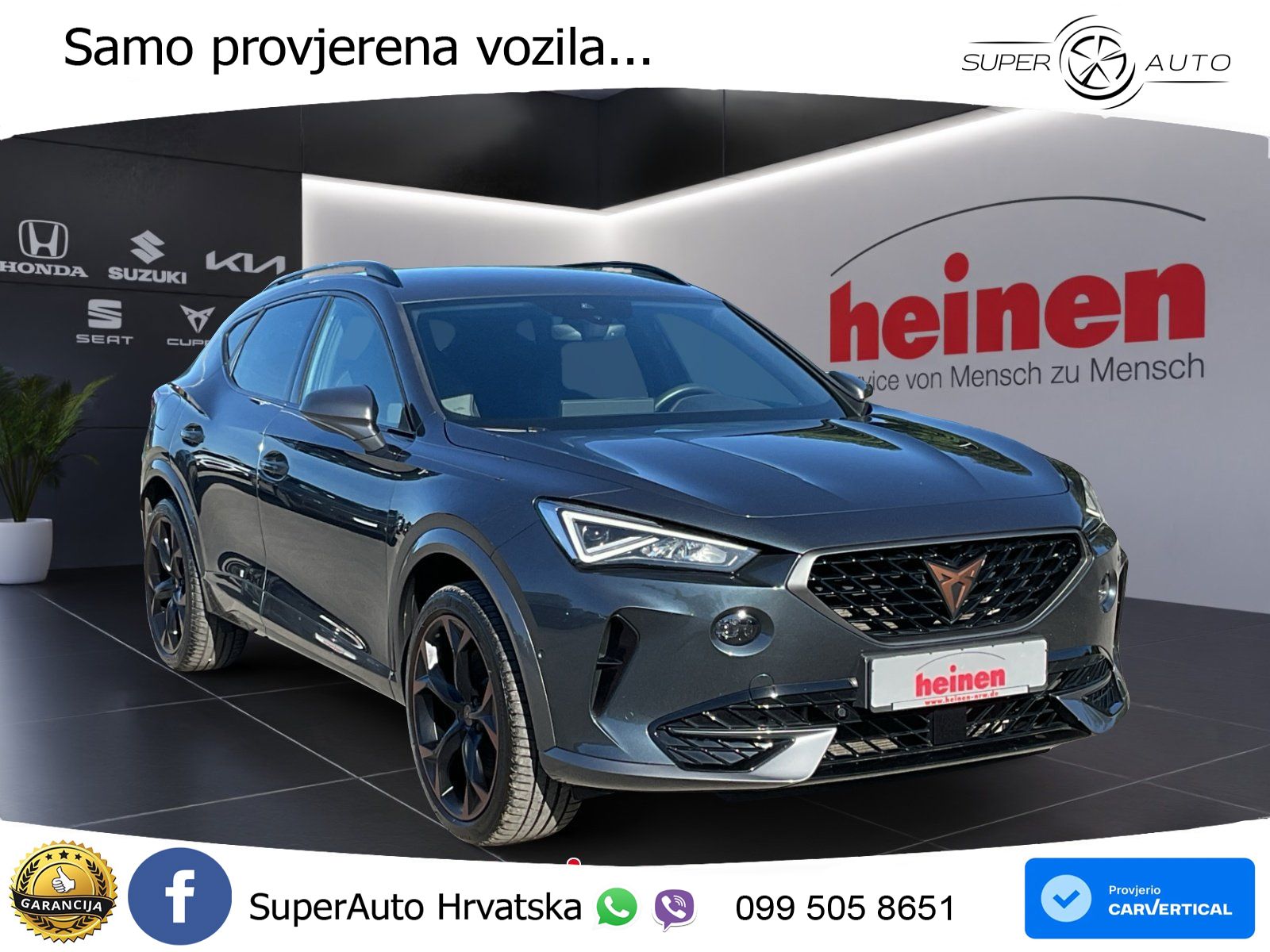 Cupra Formentor 1.4 TSI (245 KS) e-Hybrid DSG VZ LED+GR SJED+ACC