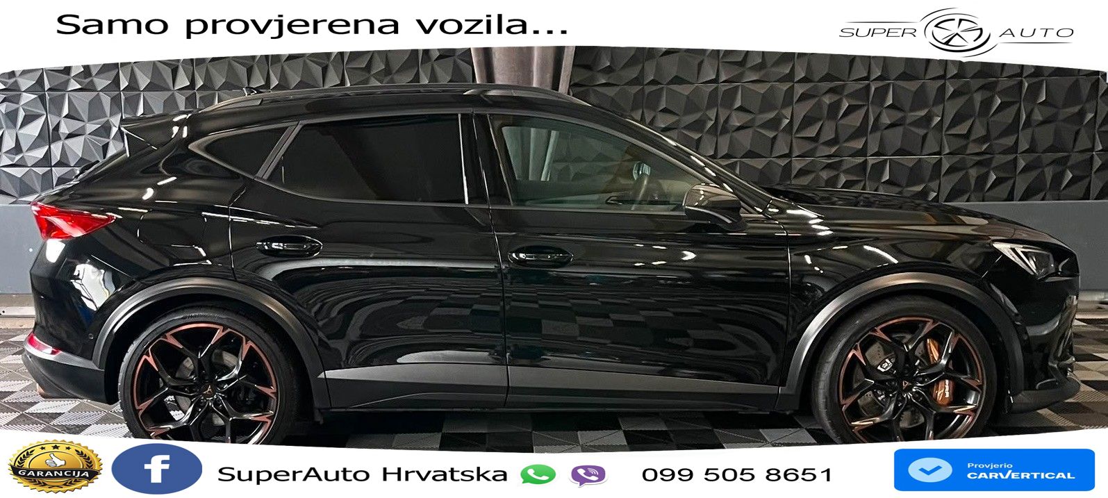 Cupra Formentor VZ5 2.5 TSI (390 KS) 4Drive DSG LED+GR SJED+ACC