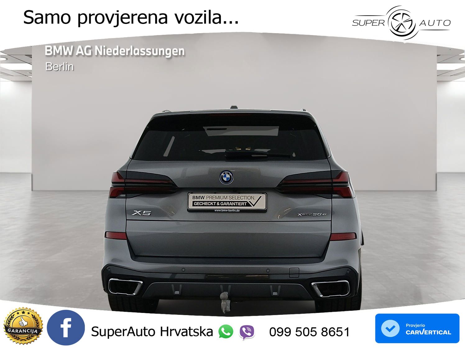 BMW X5 50e (489 KS) xDrive Steptronic M Sport LED+GR SJED+ACC