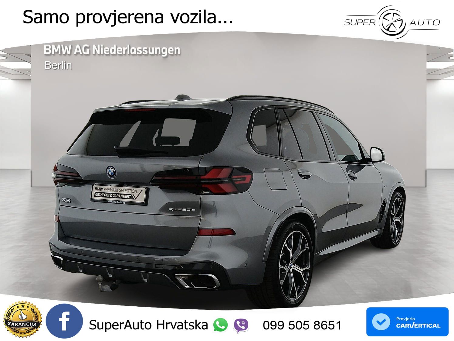 BMW X5 50e (489 KS) xDrive Steptronic M Sport LED+GR SJED+ACC