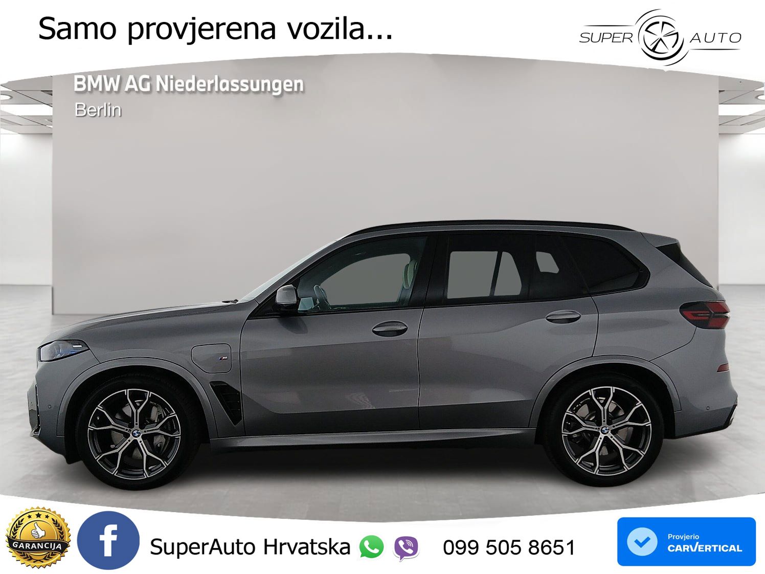 BMW X5 50e (489 KS) xDrive Steptronic M Sport LED+GR SJED+ACC