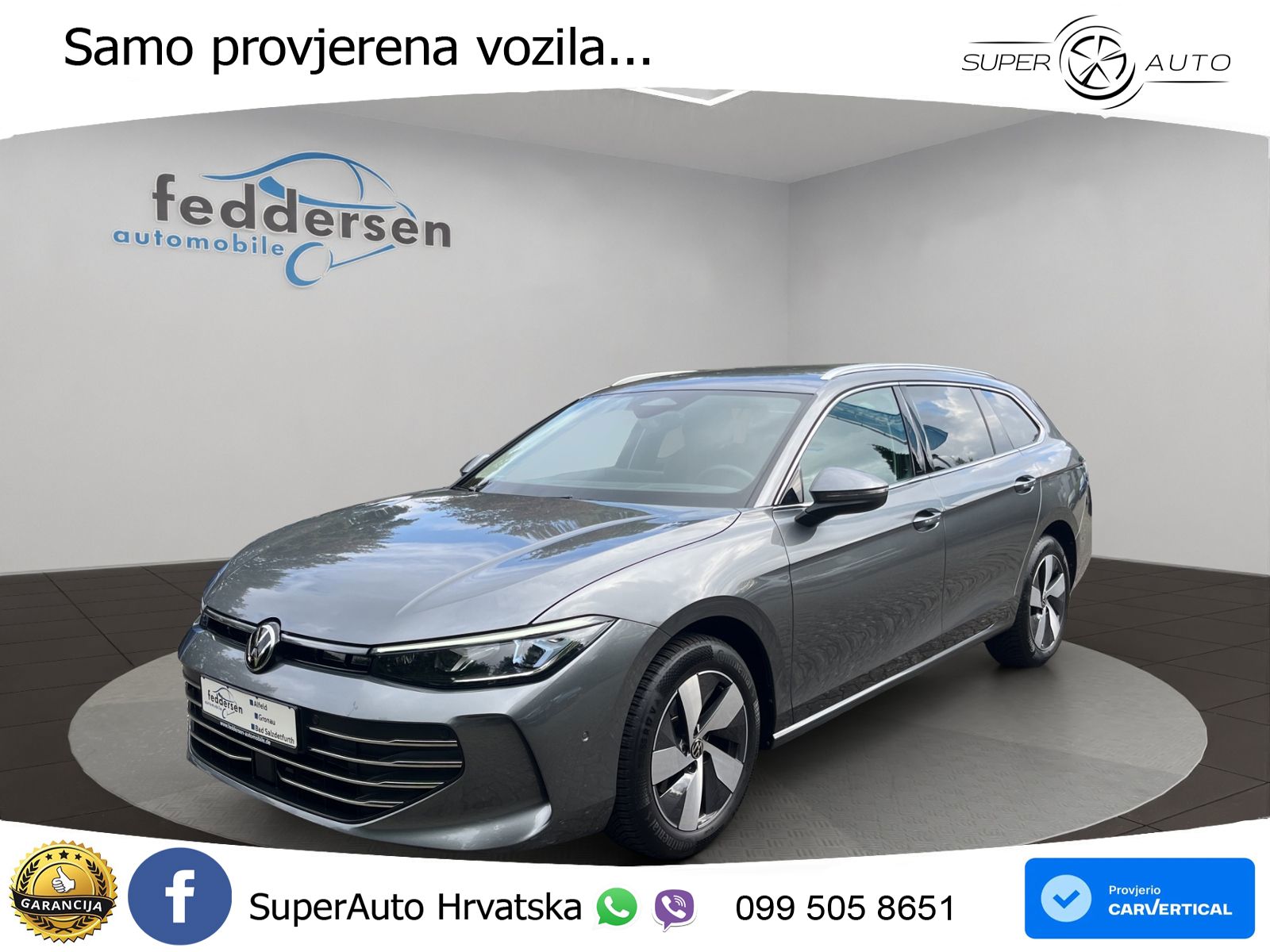 Volkswagen Passat Variant 1.5 eTSI (150 KS) DSG Business LED+GR SJED+ACC