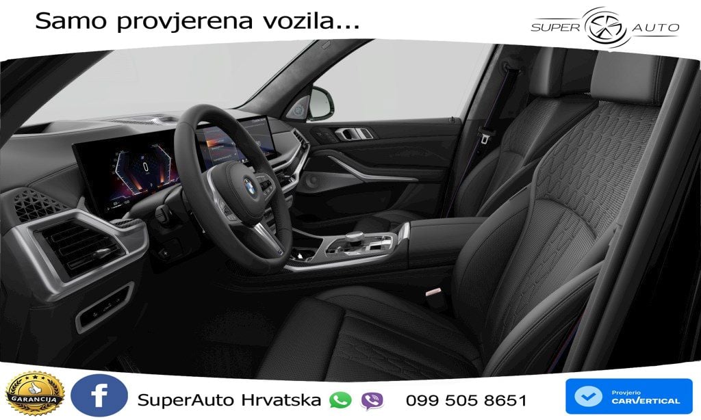 BMW X7 40d (352 KS) xDrive Steptronic M Sport ZRAČNI+ACC+GR SJED+KAM+PANO
