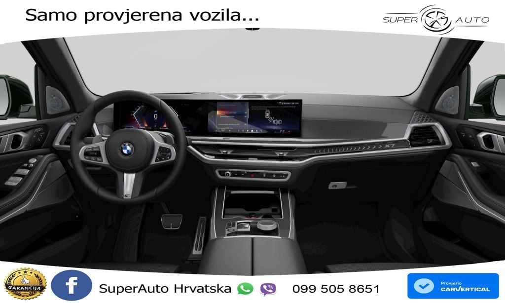BMW X7 40d (352 KS) xDrive Steptronic M Sport ZRAČNI+ACC+GR SJED+KAM+PANO