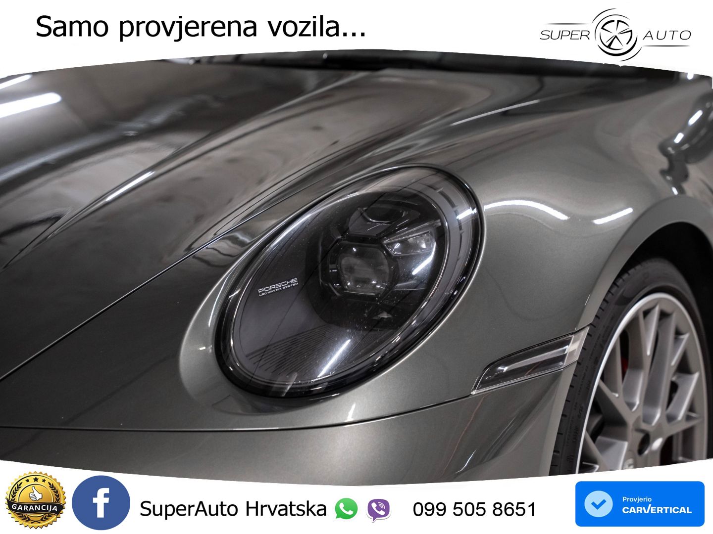 Porsche 911 Carrera S 3.0 (450 KS) PDK LED+GR SJED+ACC