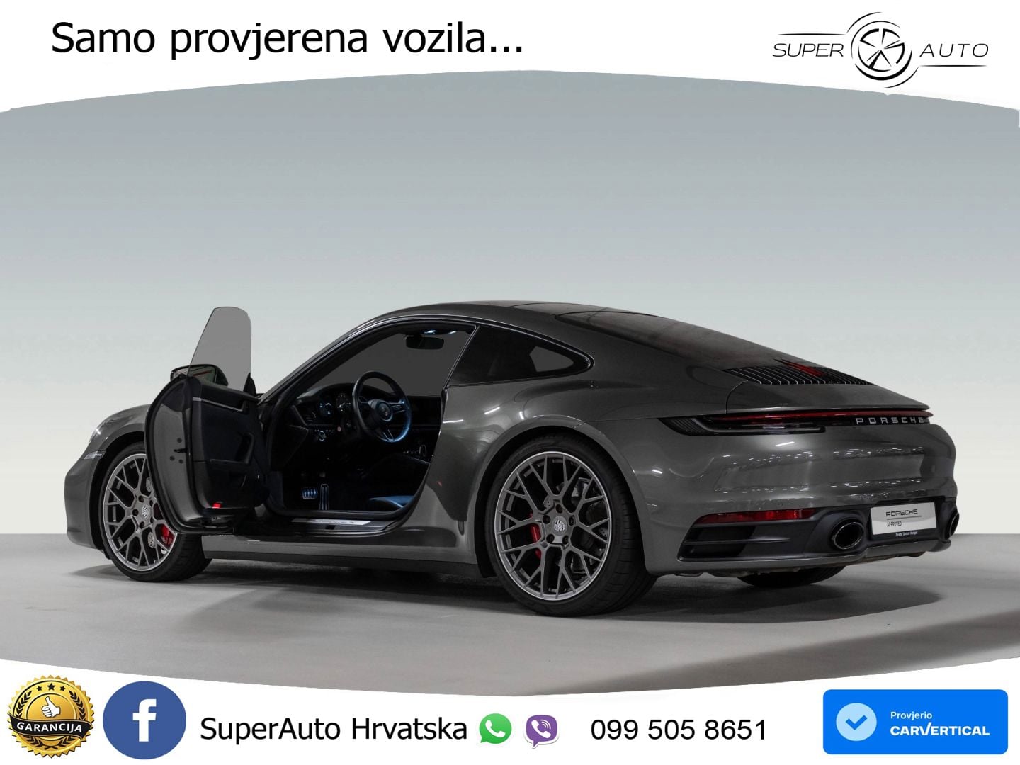 Porsche 911 Carrera S 3.0 (450 KS) PDK LED+GR SJED+ACC