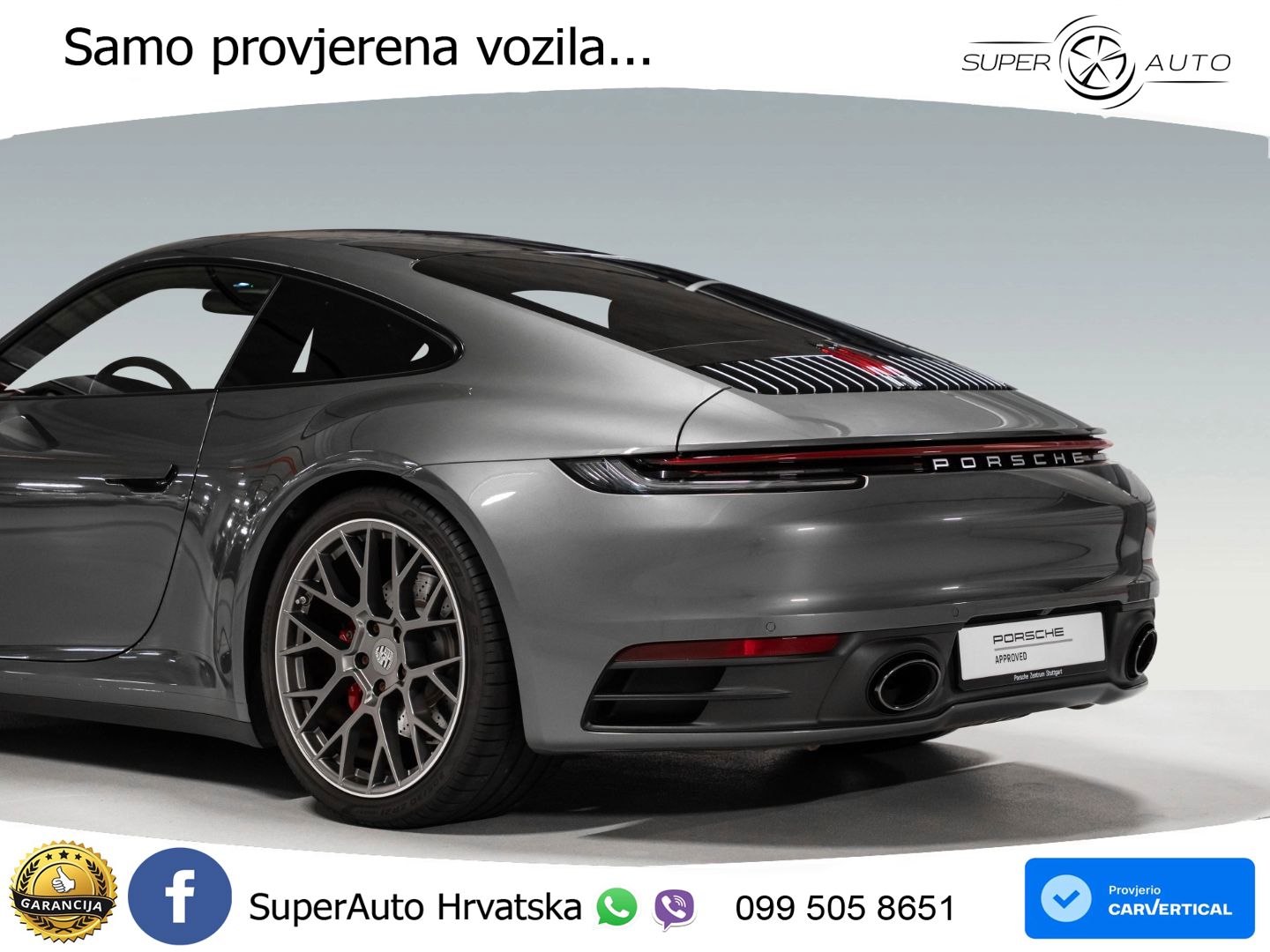 Porsche 911 Carrera S 3.0 (450 KS) PDK LED+GR SJED+ACC