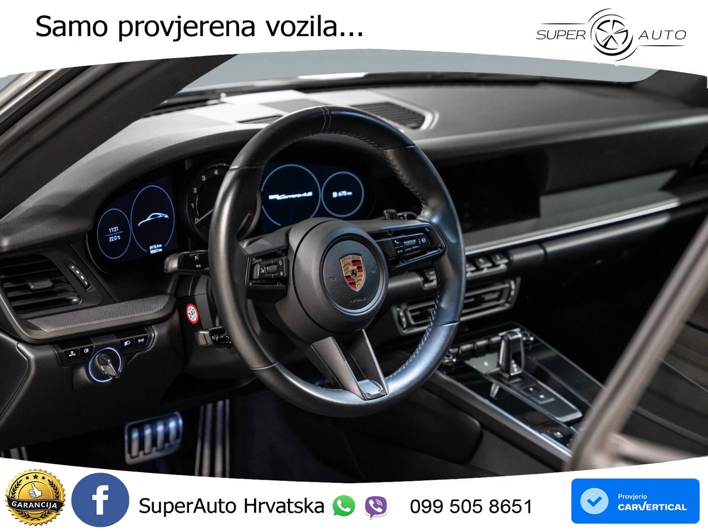 Porsche 911 Carrera S 3.0 (450 KS) PDK LED+GR SJED+ACC