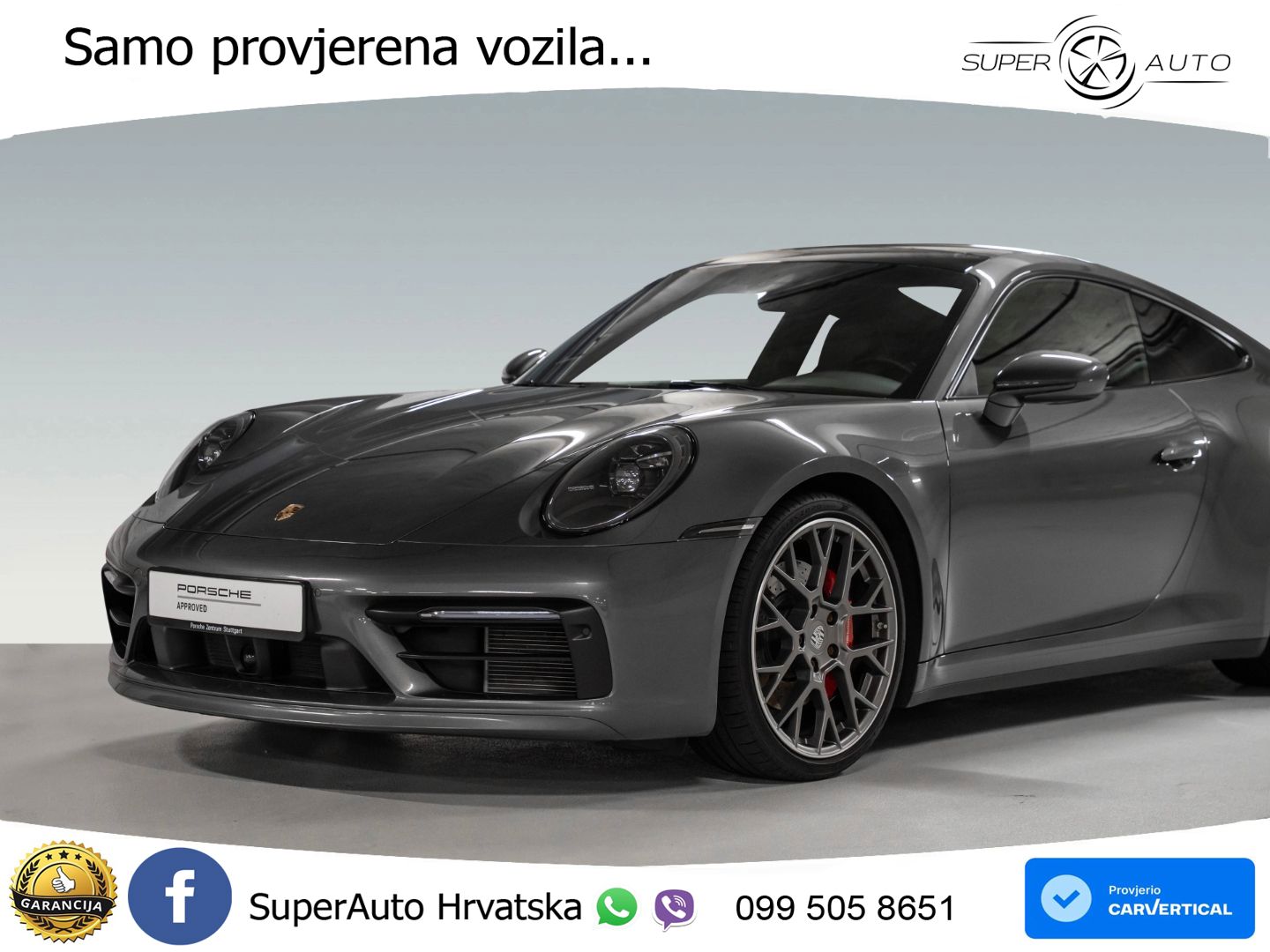 Porsche 911 Carrera S 3.0 (450 KS) PDK LED+GR SJED+ACC