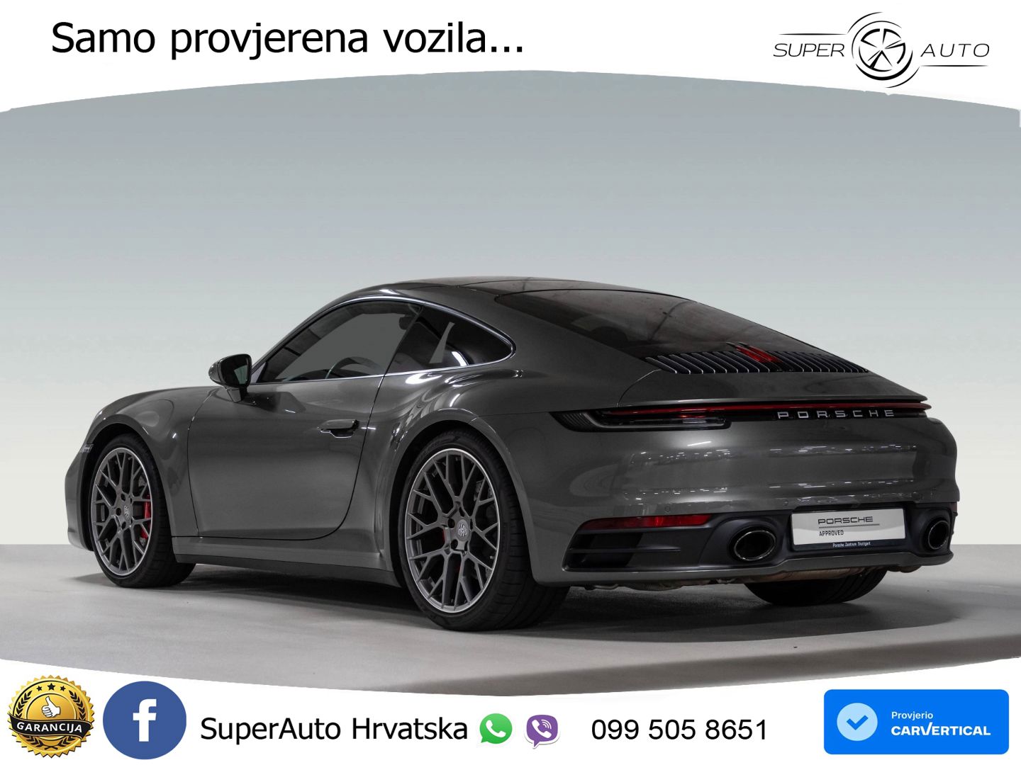 Porsche 911 Carrera S 3.0 (450 KS) PDK LED+GR SJED+ACC