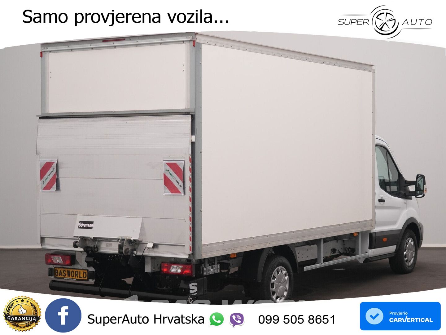 Ford Transit 130pk Laadklep Bakwagen Airco Cruise Eur 131 KS