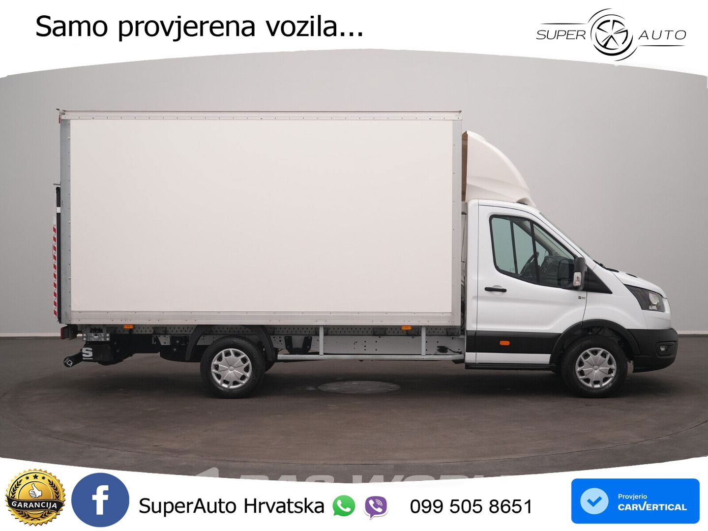 Ford Transit 130pk Laadklep Bakwagen Airco Cruise Eur 131 KS