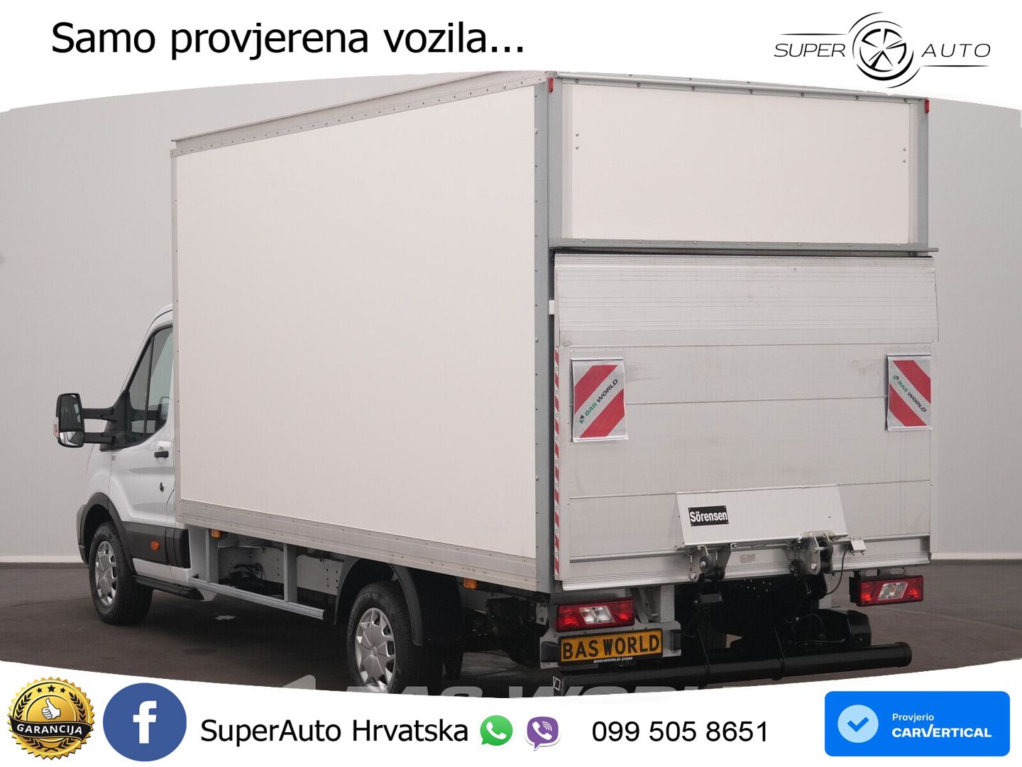 Ford Transit 130pk Laadklep Bakwagen Airco Cruise Eur 131 KS
