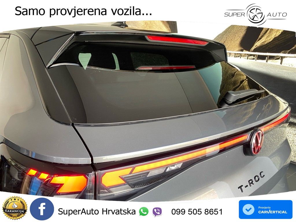 Volkswagen T-Roc 1.5 eTSI (150 KS)  DSG R-Line LED+GR SJED+ACC