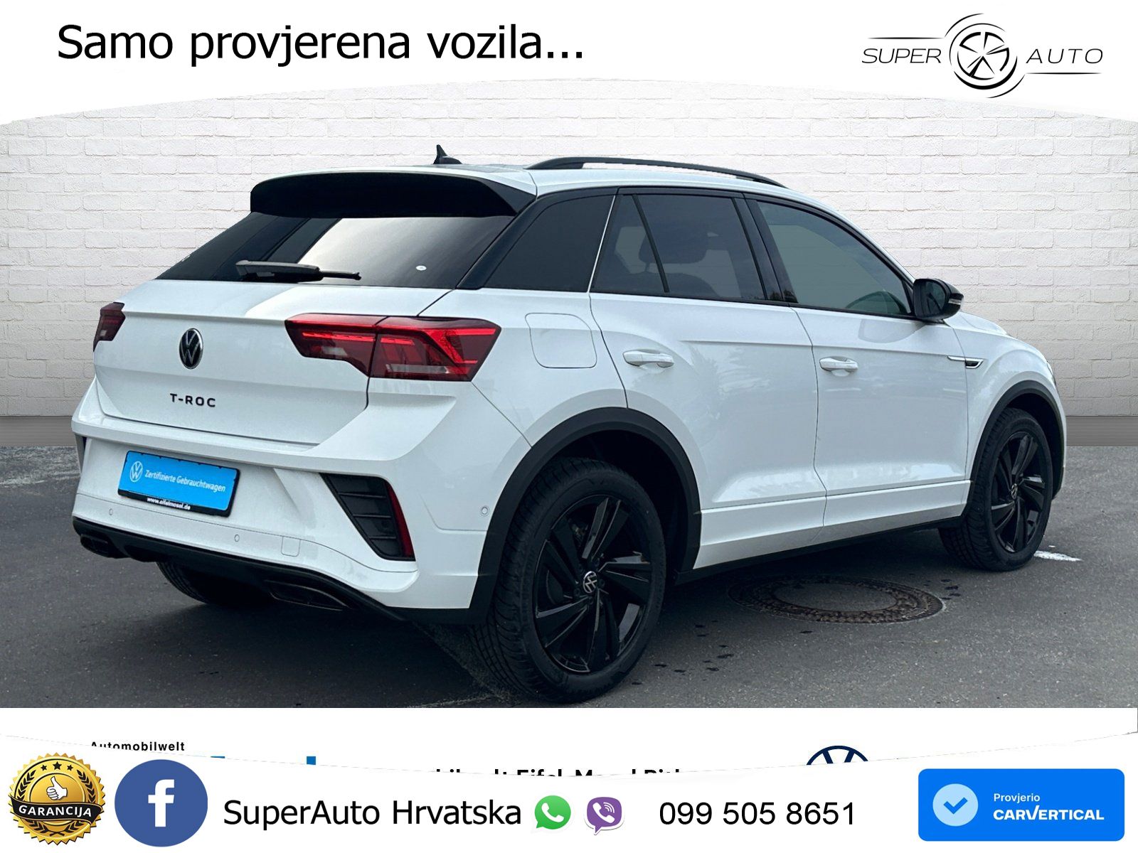 Volkswagen T-Roc 1.5 TSI (150 KS) DSG LED+GR SJED+ACC