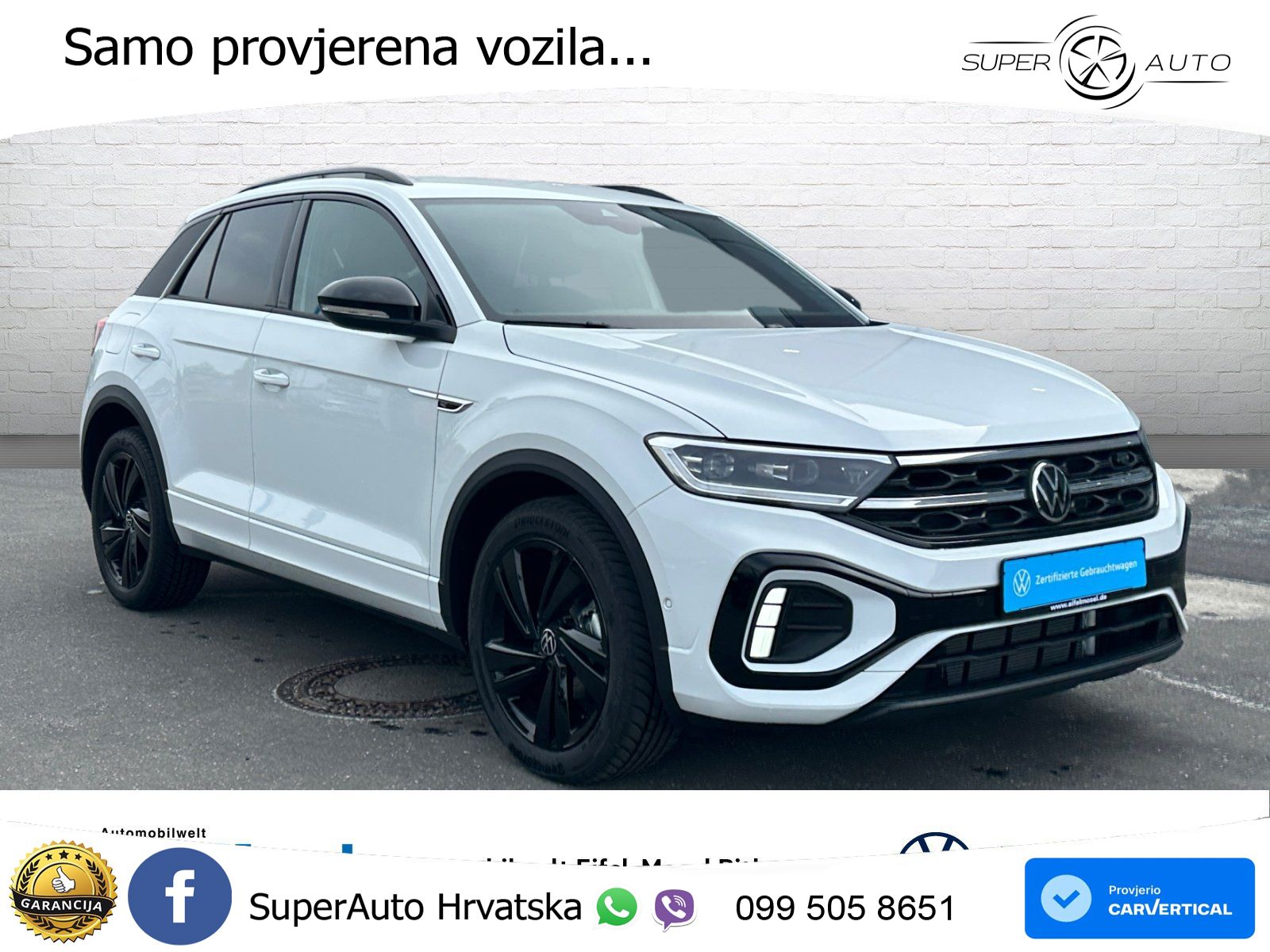 Volkswagen T-Roc 1.5 TSI (150 KS) DSG LED+GR SJED+ACC
