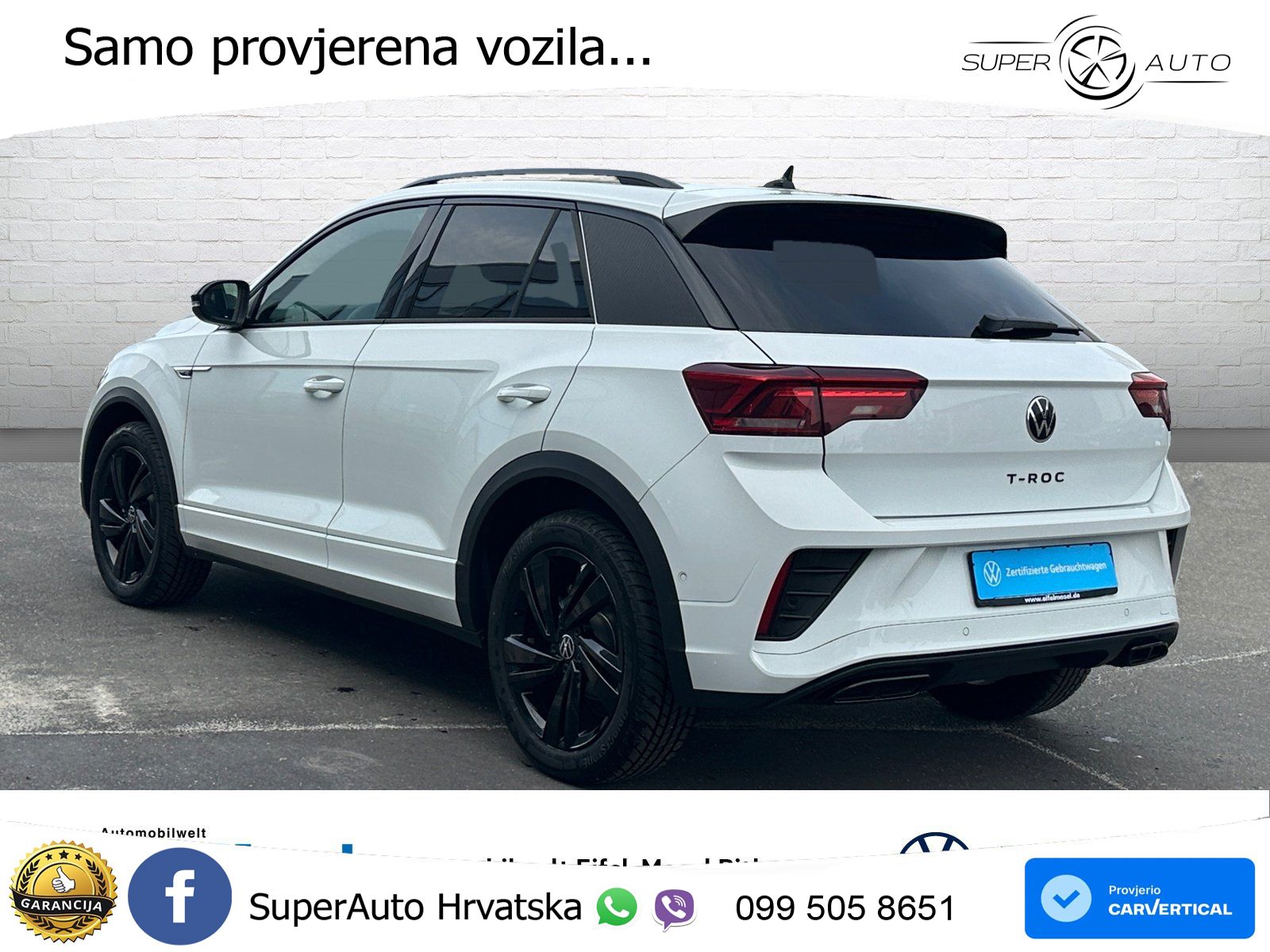 Volkswagen T-Roc 1.5 TSI (150 KS) DSG LED+GR SJED+ACC