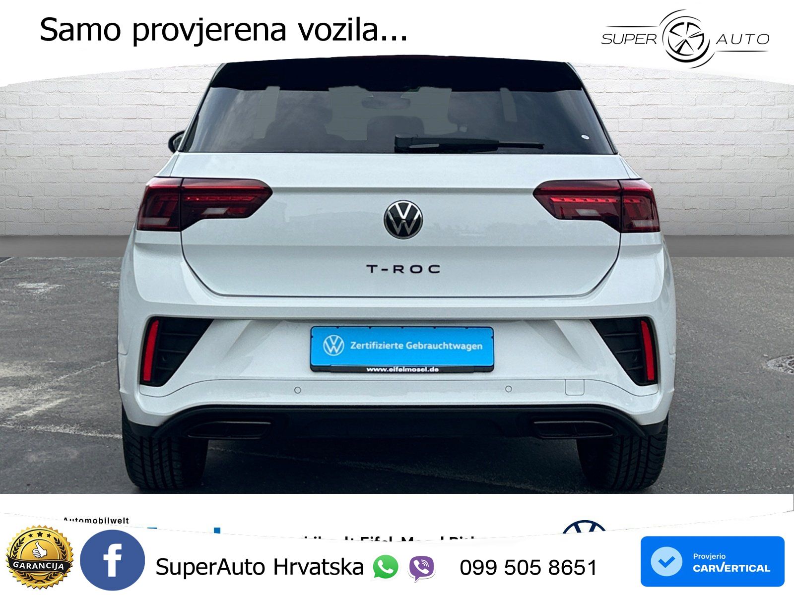 Volkswagen T-Roc 1.5 TSI (150 KS) DSG LED+GR SJED+ACC