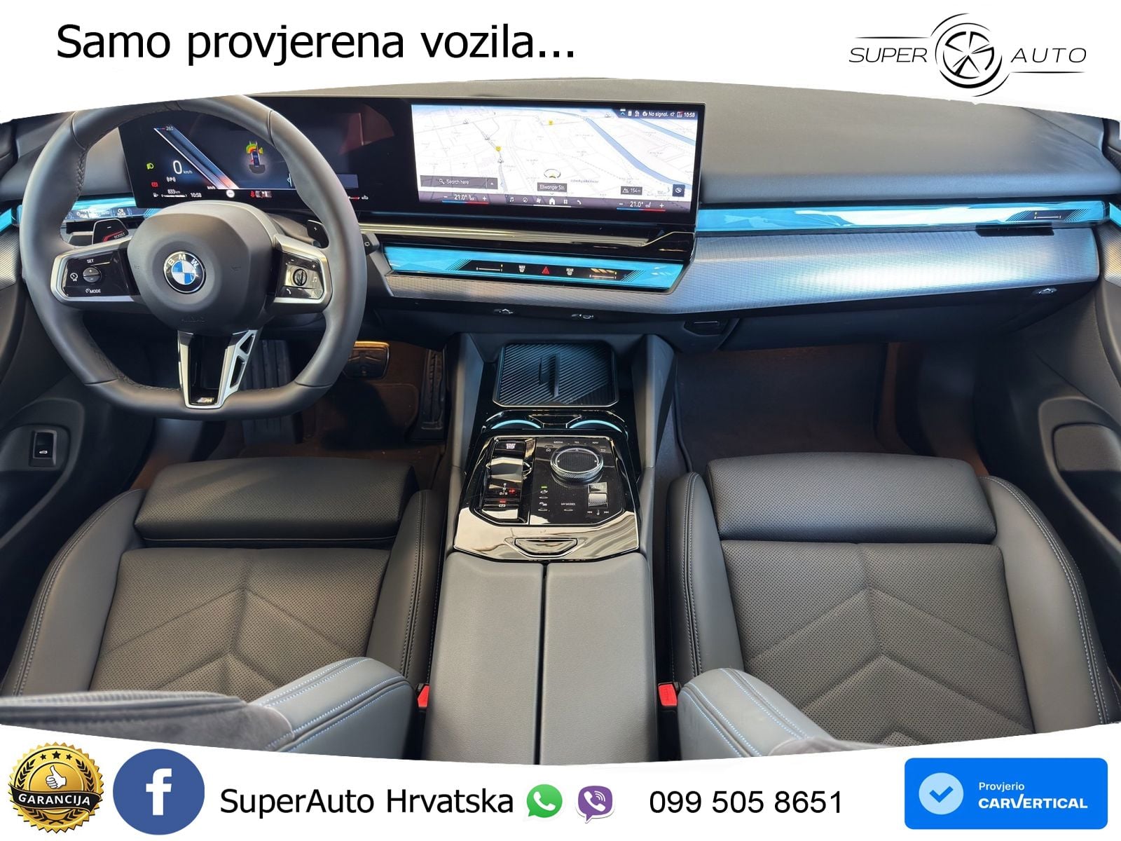BMW 520i Touring (208 KS) Steptronic M Sport LED+GR SJED+ACC