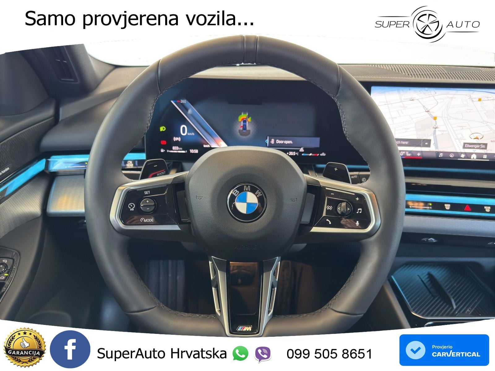 BMW 520i Touring (208 KS) Steptronic M Sport LED+GR SJED+ACC