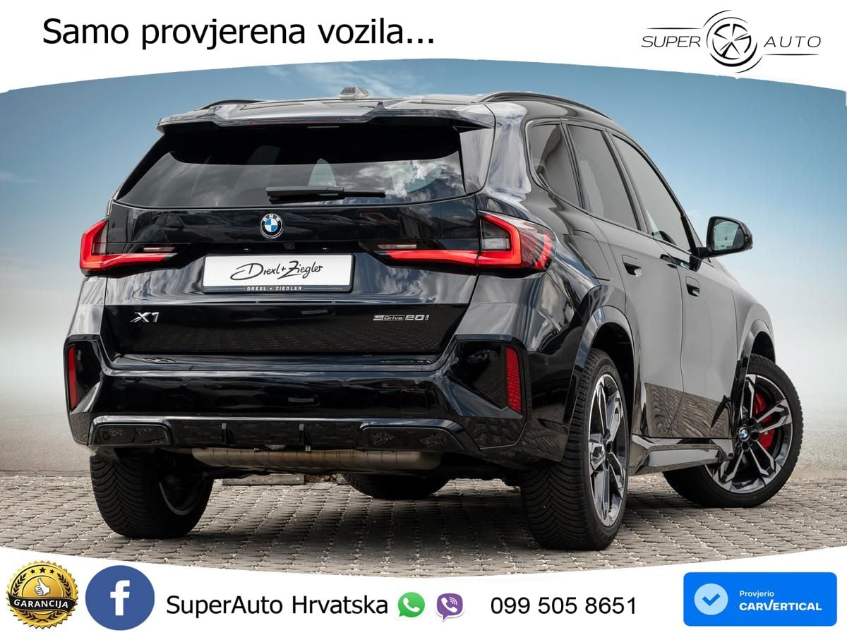 BMW X1 20i (170 KS) sDrive Steptronic M Sport ACC+HEAD+GR SJED+360+PANO