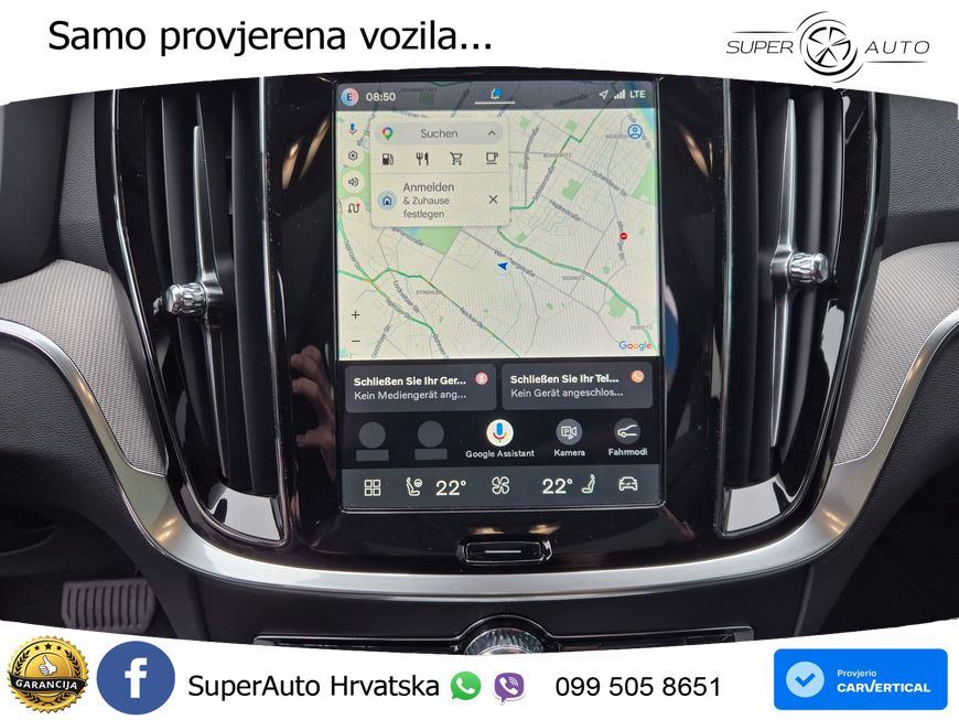 Volvo V60 2.0 B4 Benzin DCT ACC+HEAD+4xGR SJED+360+PANO