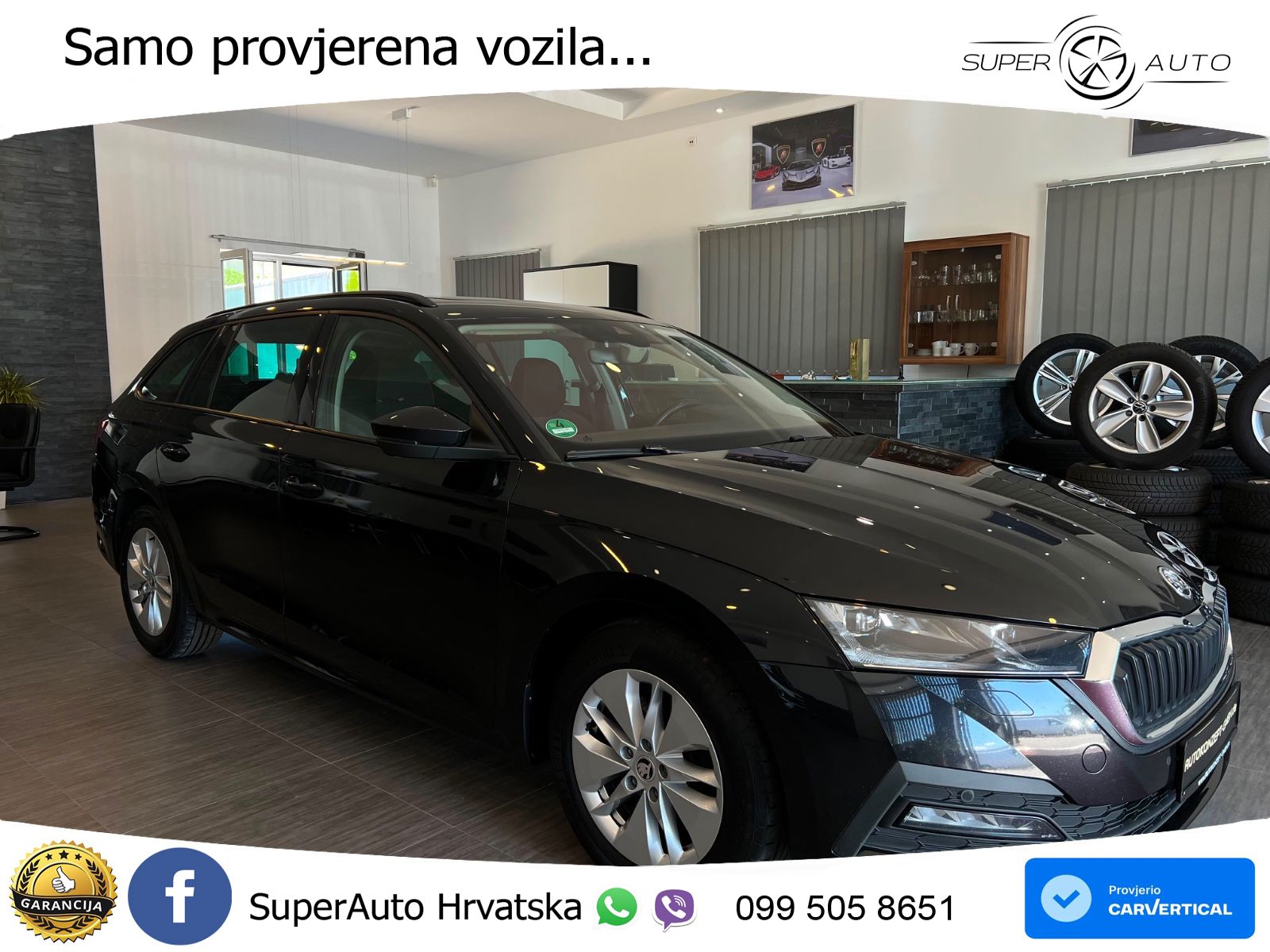 Škoda Octavia Combi 2.0 TDI (150 KS) DSG LED+GR SJED+ACC