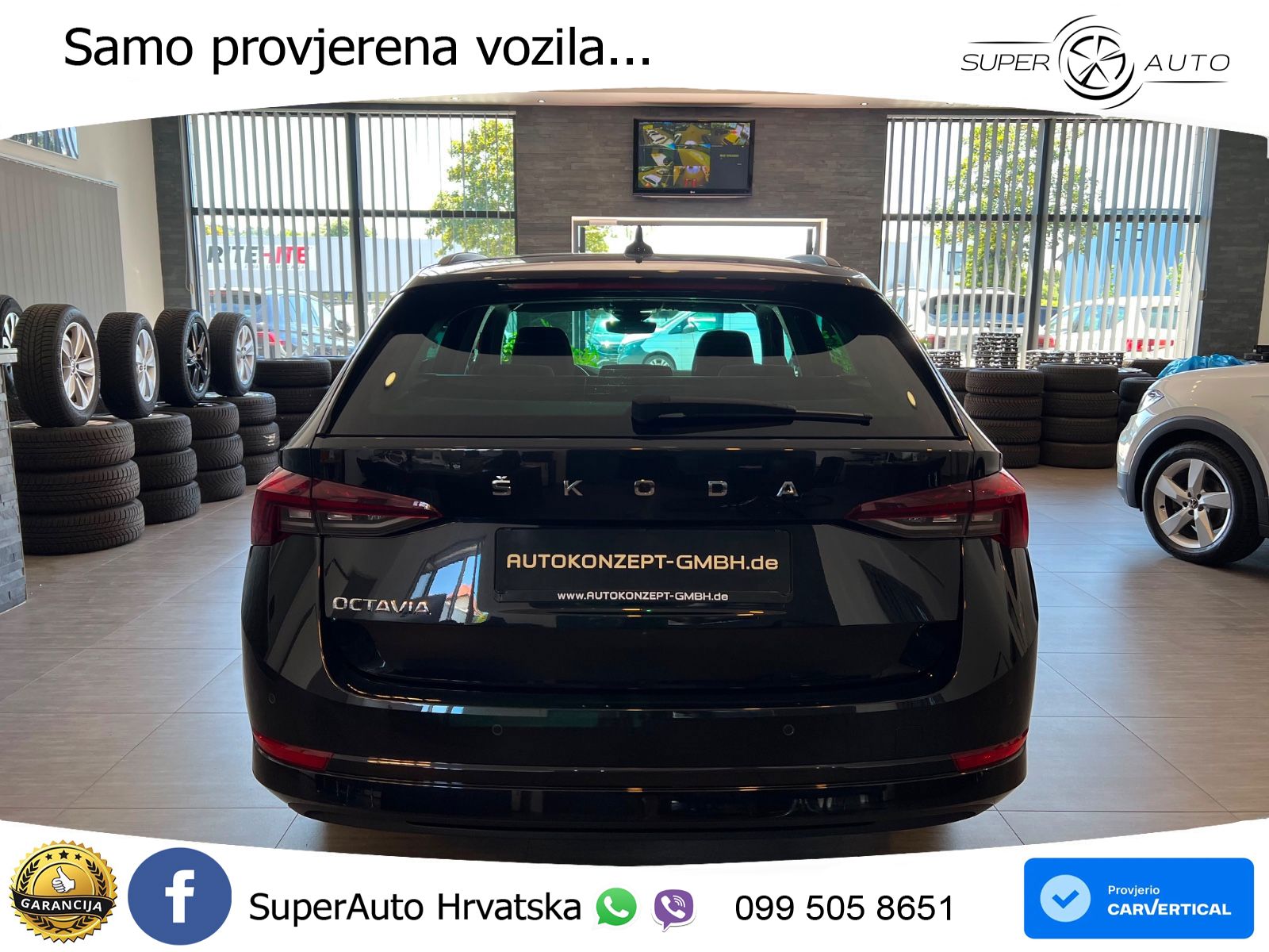 Škoda Octavia Combi 2.0 TDI (150 KS) DSG LED+GR SJED+ACC