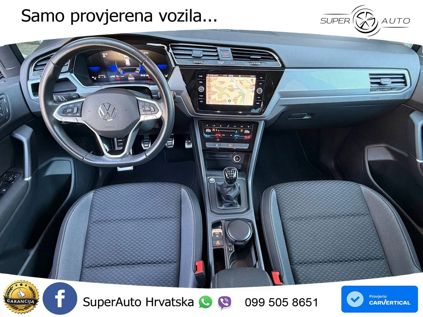 VW Touran LED+GR SJED+ACC