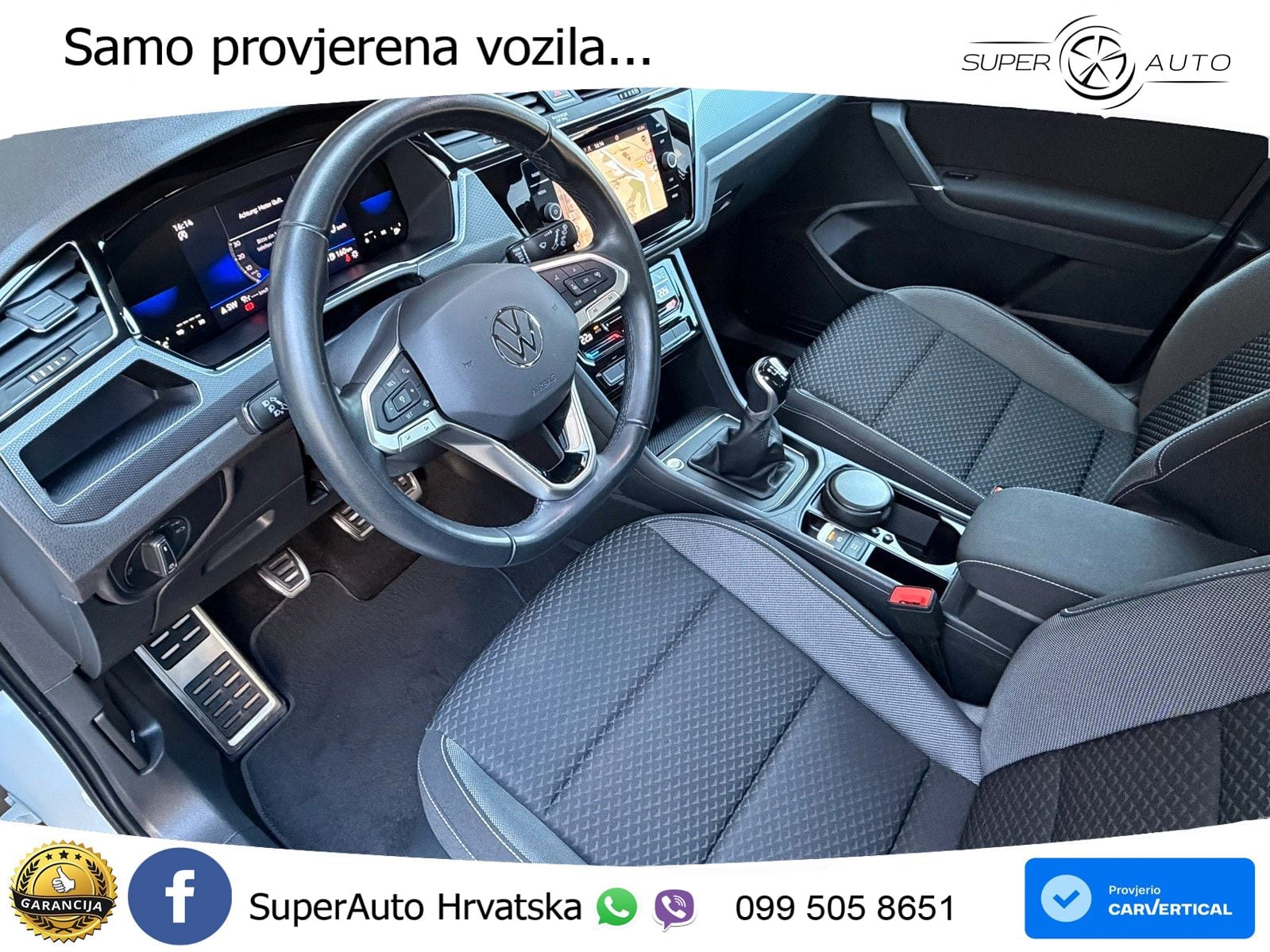 VW Touran LED+GR SJED+ACC