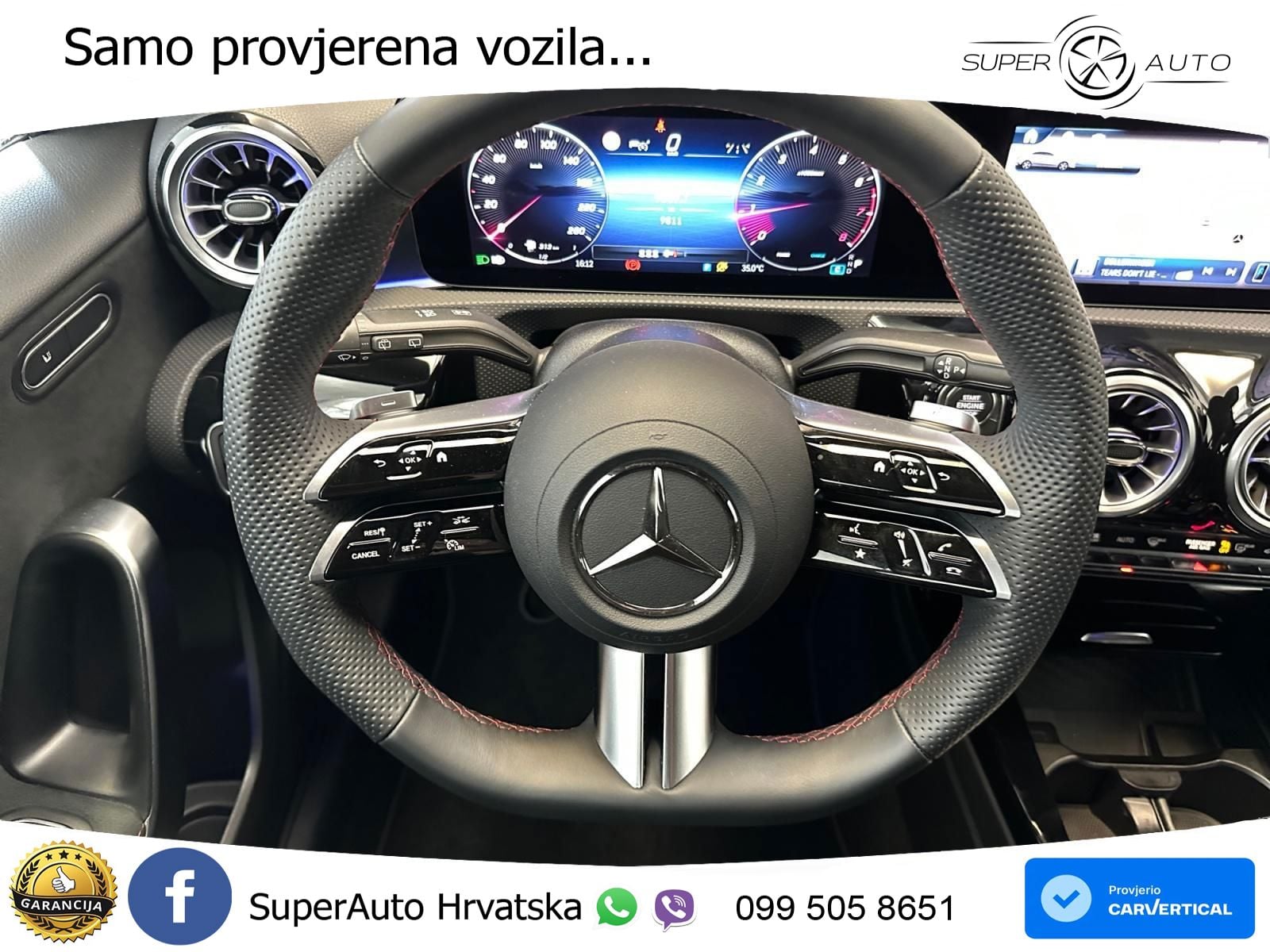 Mercedes-Benz A 200 7G-DCT AMG LED+GR SJED+ACC