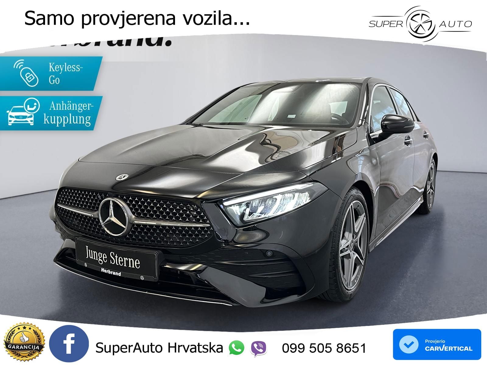 Mercedes-Benz A 200 7G-DCT AMG LED+GR SJED+ACC