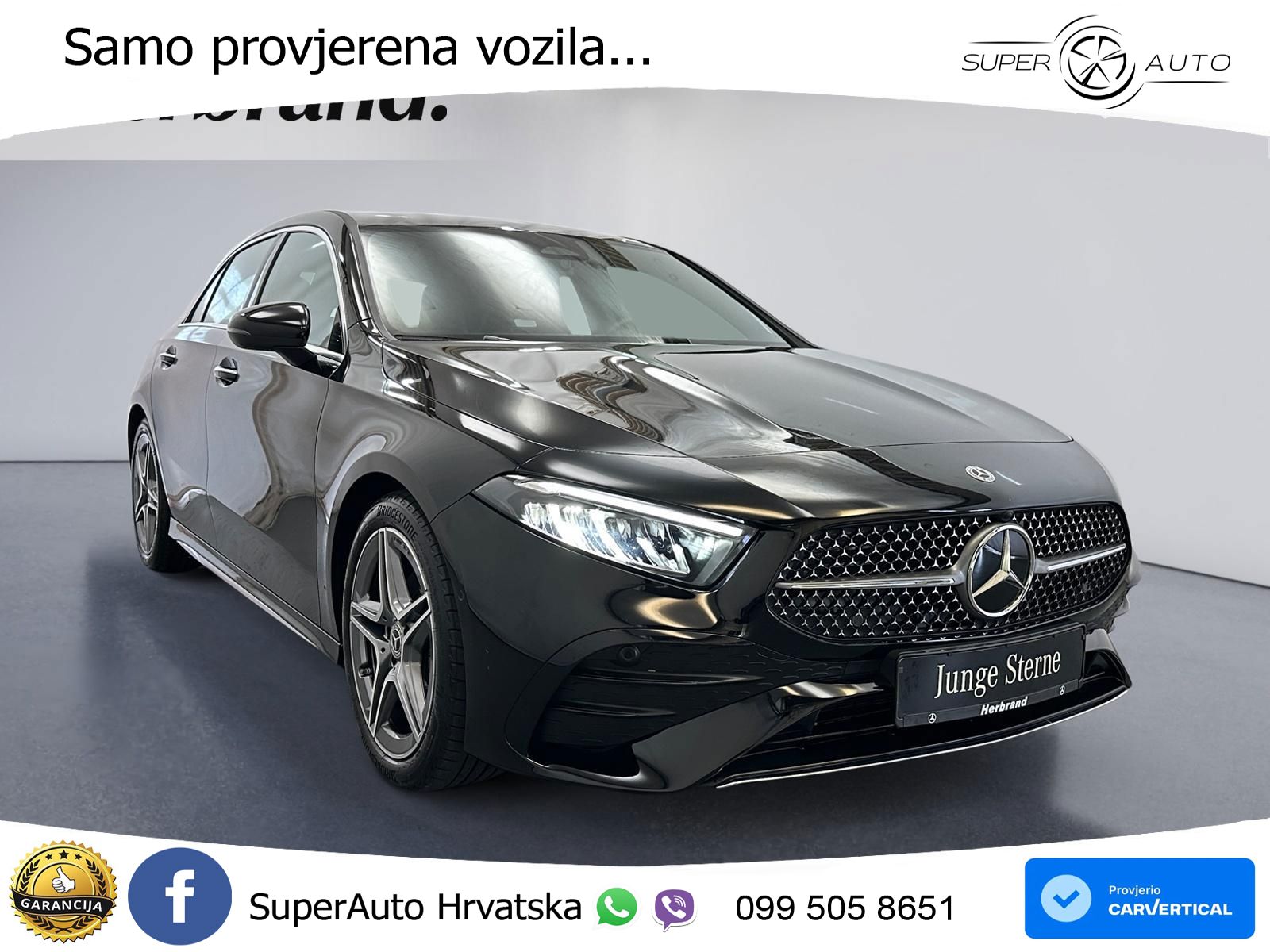 Mercedes-Benz A 200 7G-DCT AMG LED+GR SJED+ACC