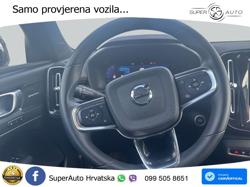 Volvo XC40 2.0 B4 AWD 197 KS Automatic ACC+GR SJED+360+PANO