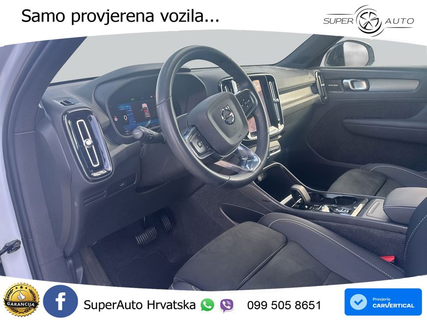 Volvo XC40 2.0 B4 AWD 197 KS Automatic ACC+GR SJED+360+PANO