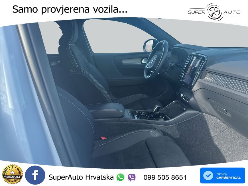 Volvo XC40 2.0 B4 AWD 197 KS Automatic ACC+GR SJED+360+PANO