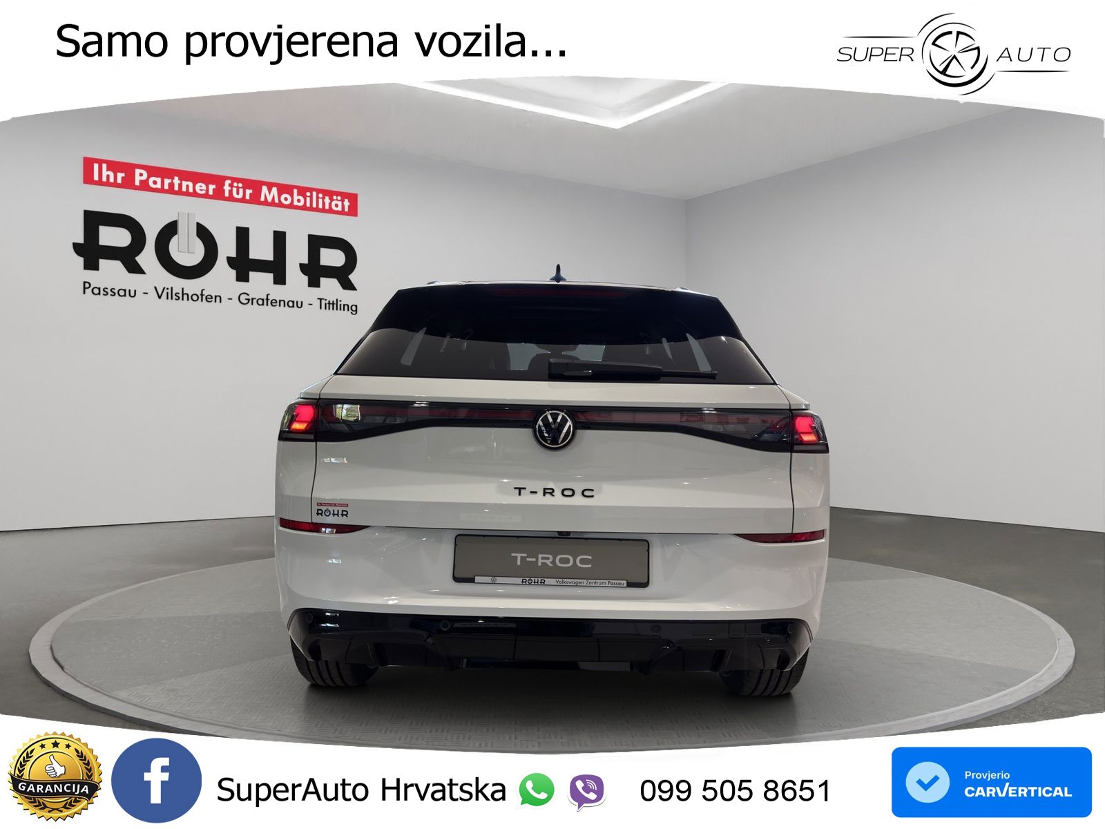 Volkswagen T-Roc 1.5 eTSI (150 KS)  DSG R-Line LED+GR SJED+ACC