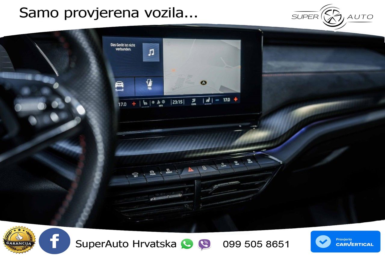 Škoda Octavia Combi RS 2.0 TDI (200 KS) DSG LED+GR SJED+ACC