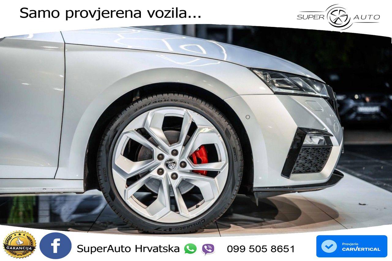 Škoda Octavia Combi RS 2.0 TDI (200 KS) DSG LED+GR SJED+ACC