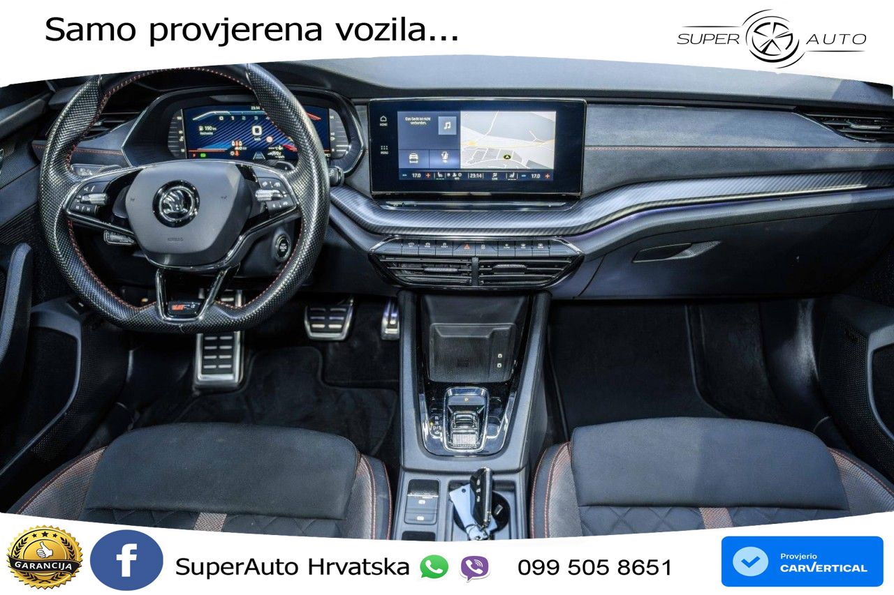 Škoda Octavia Combi RS 2.0 TDI (200 KS) DSG LED+GR SJED+ACC