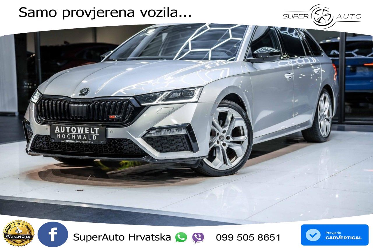 Škoda Octavia Combi RS 2.0 TDI (200 KS) DSG LED+GR SJED+ACC